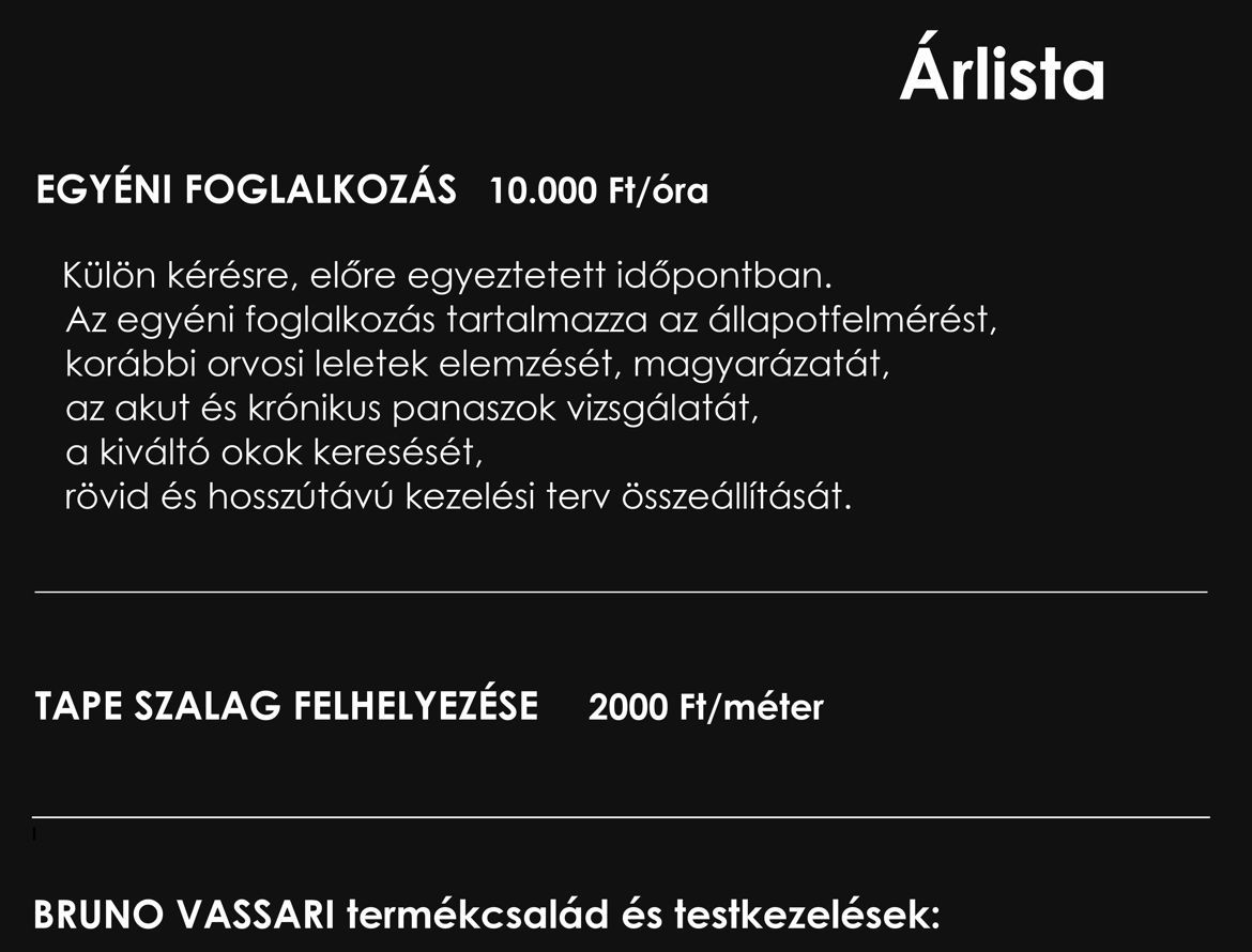Árlista 2025